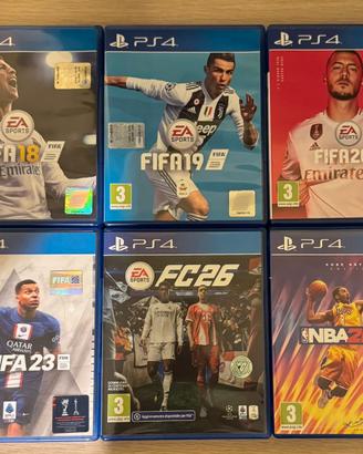 6 GIOCHI PS4