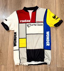 maglia ciclismoLA VIE CLAIRE TOSHIBA SANTINI