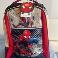 Zaino con ruote di Spiderman NUOVO