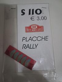 placche rally modellini auto 1/43 tron