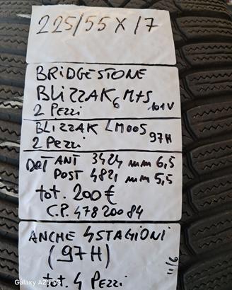 4 GOMME USATE INVERNALE 2255517 - CP47820084