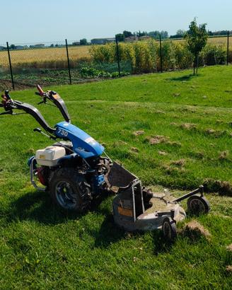 motocoltivatore con fresa