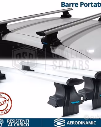 Barre Tetto Portatutto FIAT PANDA III in Alluminio