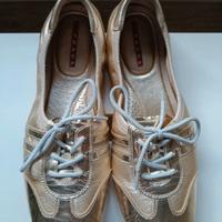 Ballerina Prada in pelle