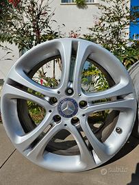 Cerchi in lega usati raggio 17 originali Mercedes