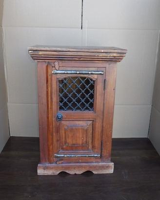Armadio rustico legno con anta