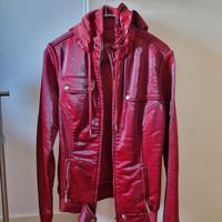 Giacca rossa cerata Belstaff taglia 42