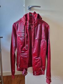Giacca rossa cerata Belstaff taglia 42