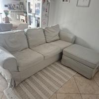 Divano Ektorp 3 posti + pouf