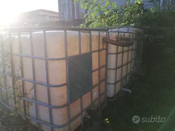 Vasche recupera acqua piovana