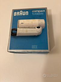 Braun phon compact foldable asciugacapelli Vintage