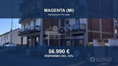 Immobile in asta di 76 m² con box auto a Magenta