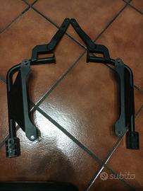 Telaietti laterali + piastra centrale V-Strom 1000