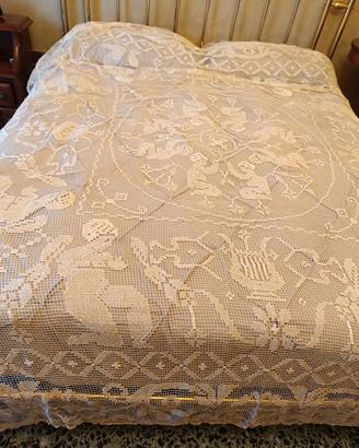 coperta a filet matrimoniale
