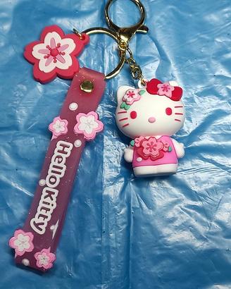 Portachiavi Hello Kitty Fiori