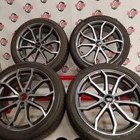 Cerchi e gomme originali mak da 18" bmw audi