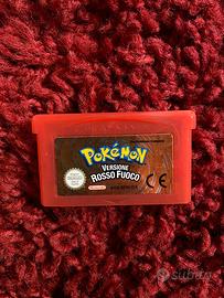 Pokémon Versione Rosso Fuoco GBA - Originale