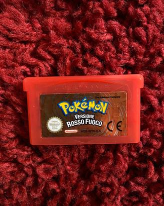 Pokémon Versione Rosso Fuoco GBA - Originale