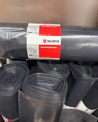 Sacco portarifiuti alta resistenza 110 litri wurth