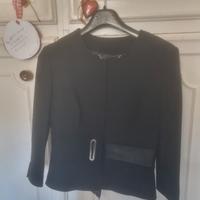 Elegante Giacca Nera Elisabetta Franchi