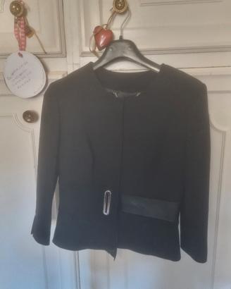 Elegante Giacca Nera Elisabetta Franchi