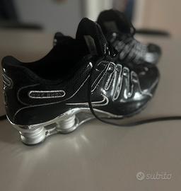 Nike Shox NZ Nero Argento