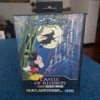 gioco per sega mega drive "Castle of illusion"