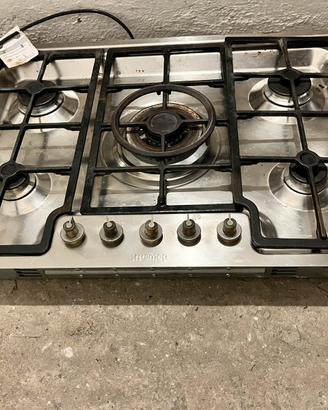Piano Cottura gas 5 fuochi SMEG
