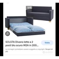 Divano letto Ikea Solsta