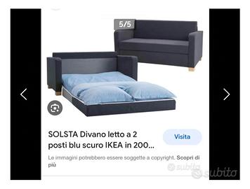 Divano letto Ikea Solsta