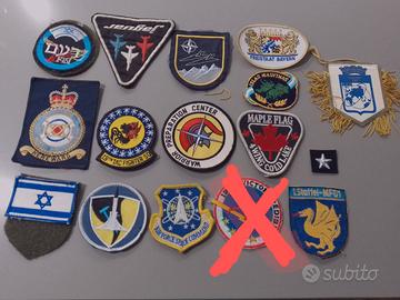Patch aeronautica italiana ed estera e adesivi