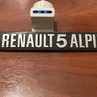 Stemma renault 5 alpine