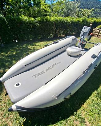 Tender gommone catamarano TakaCat 340