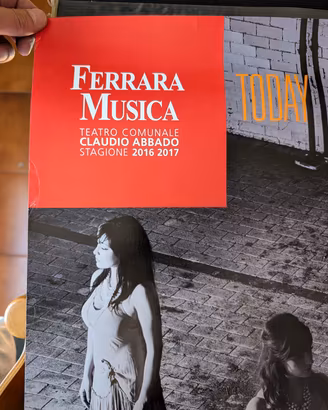 Manifesti vari Teatro Comunale di Ferrara 
