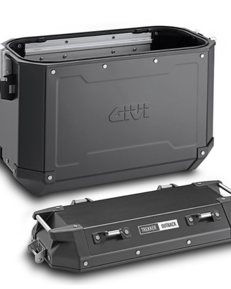 Valigia Laterale GIVI Trekker Outback 37L SX Nero