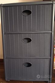 Mobiletto a cassettiera