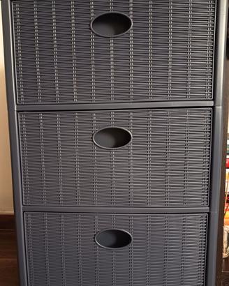Mobiletto a cassettiera