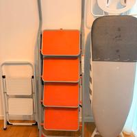 Set casa: 2 scale pieghevoli e 1 asse da stiro