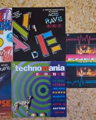 Vinili dance anni 90