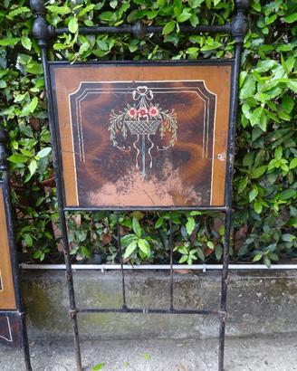 Lettino in ferro fine '800