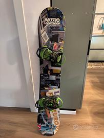 Set Snowboard Nitro + Attacchi Union 