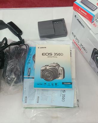 Canon EOS 350D KIT COMPLETO + Telecomando RC-1 –