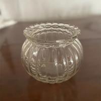 Vasetto decorativo in vetro vintage