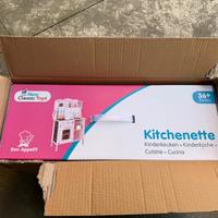 Cucina Kitchenette rosa