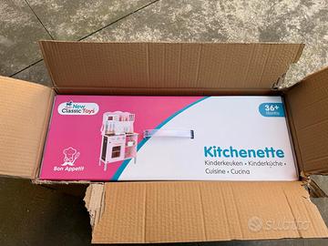 Cucina Kitchenette rosa