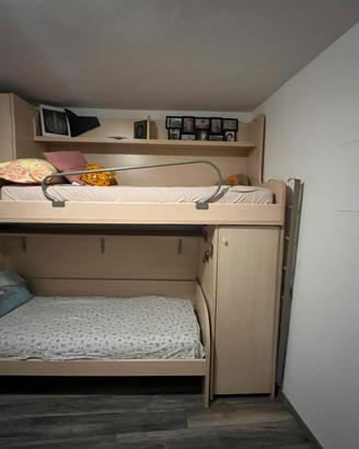 camera da letto a castello