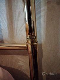 letto in ottone da una piazza e mezza