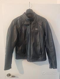 giacca moto donna in pelle marca Spyke