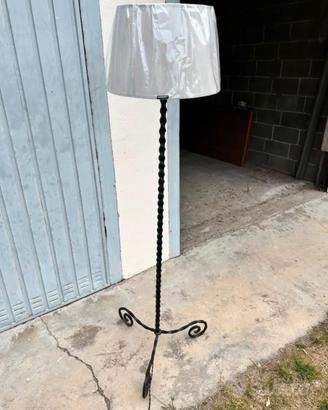 Lampada da terra rustico