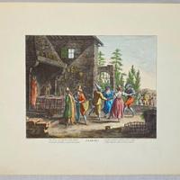 Acquaforte su carta di Giuseppe Zocchi del 1744 -